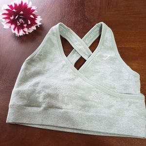 Gymshark Intimates & Sleepwear - Gymshark Camo Sage Green bra M/L Gymshark Intimates & Sleepwear - Gymshark Camo Sage Green bra M/L